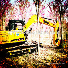 Baum-Pflanzmaschine und Baum-Spaten befestigten Bagger 21T mit Schaufel für Baumtransplantation / Baumtransplantations-LKW